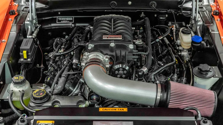 003 revology boss 429 mustang 5 0 liter coyote engine first look review sema show 2025