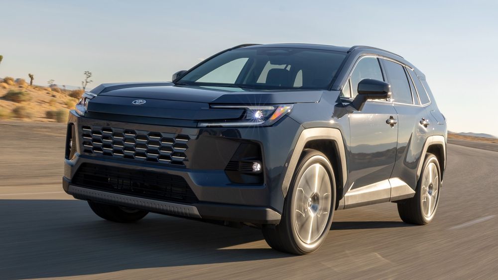 Toyota’s new-generation RAV4 brings a hybrid-only powertrain and a much-needed new infotainment system.