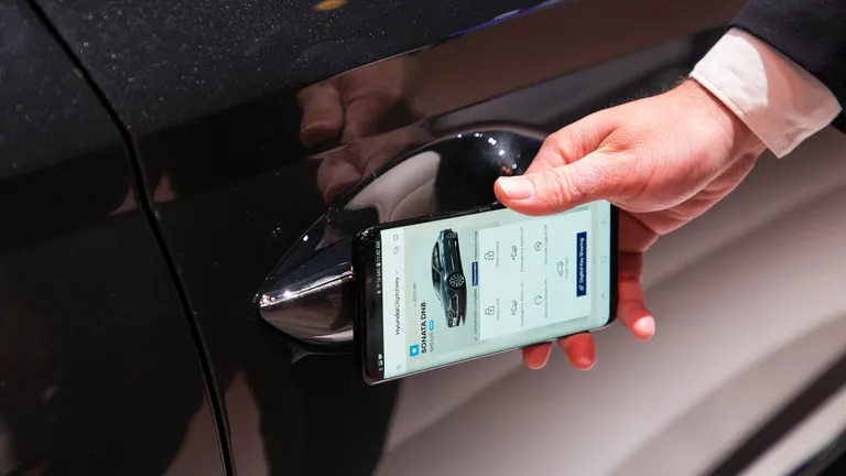 2020 Hyundai Sonata phone key