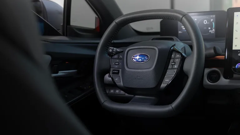 2025 Subaru Uncharted squircle steering wheel